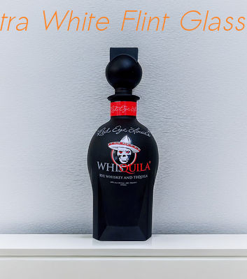 Купить Бутылка стекла текила OEM 375ml/черный покрытый затвор печати/стекла экрана online manufacture