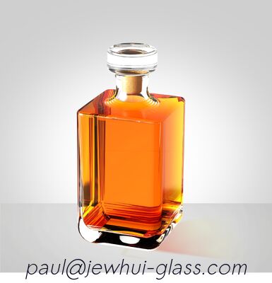 качество  750ml Whiskey Bottle/Golden Hot Stamping/Embossed Logo/Wooden Cork завод