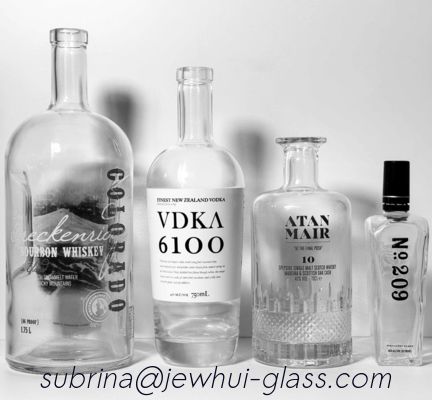 Купить бутылка стекла текила 0.75L с печатанием стеклянного затвора ISO14001 золотым online manufacture