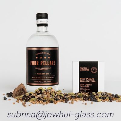 Купить Ром Водка 21,5 мм Стеклянная бутылка Джина 850 г Полая стеклянная крышка Производство в сети