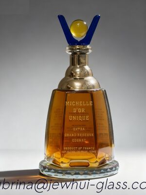 Купить 700 мл стеклянная бутылка - настройка, Super Flint стеклянная бутылка, французский бренди, XO, коньяк Производство в сети