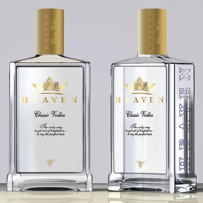 Купить Горячая штемпелюя бутылка 700ml водки рая 500ml выбила логотип online manufacture