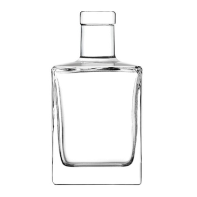 Купить Кубические бутылки духа 375ml с основанием шеи пробочки плиты тяжелым толстым online manufacture