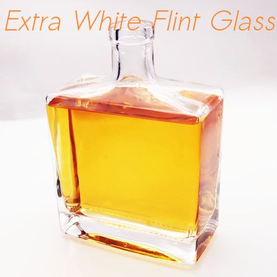 Купить Dia скважины стеклянной бутылки 700ml 21.5mm вискиа огнива 1200g прямоугольный online manufacture