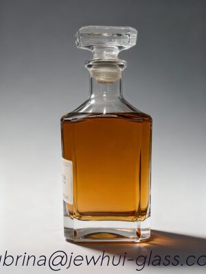 Хорошая цена ясный стеклянный ликер 700ml разливают по бутылкам/бутылка стекла вискиа онлайн