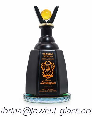 Хорошая цена Extra Añejo, Reposado, Серебряная Текила в Стеклянной Бутылке, Бутылка из Супер-Флинт Стекла со Стеклянными Пробками онлайн