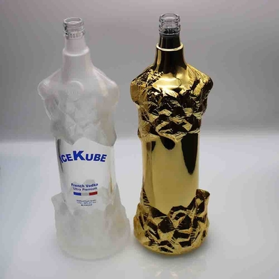 Хорошая цена Бутылка 900g водки матированного стекла Kube льда частично с закрытием Guala онлайн