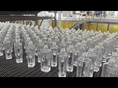 OEM виски стеклянная бутылка горячее штампование декоративные бутылки виски